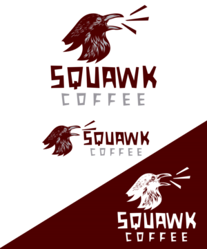 Logo Design by StudioD™ for Squawk Coffee | Design: #16675667