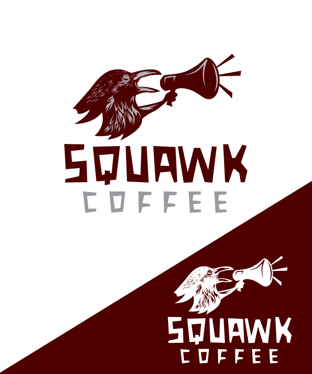 Logo-Design von StudioD™ für Squawk Coffee | Design #16675821