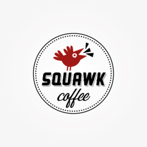 Logo Design by Irina Makedonska for Squawk Coffee | Design: #16675688
