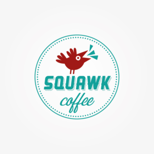 Logo Design by Irina Makedonska for Squawk Coffee | Design: #16675689