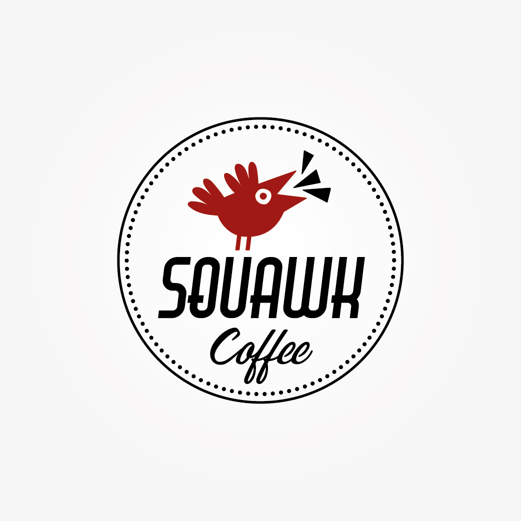 Diseño de Logo por Irina Makedonska para Squawk Coffee | Diseño #16675690