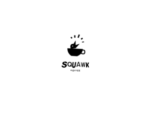 Squawk Coffee | Logo Design by Hiccups Design