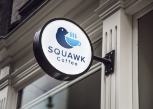 Logo Design by B.Tibéri for Squawk Coffee | Design: #16666176
