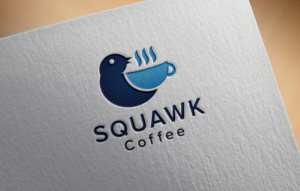 Logo Design by B.Tibéri for Squawk Coffee | Design: #16666177
