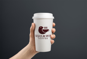 Logo-Design von B.Tibéri für Squawk Coffee | Design: #16675537