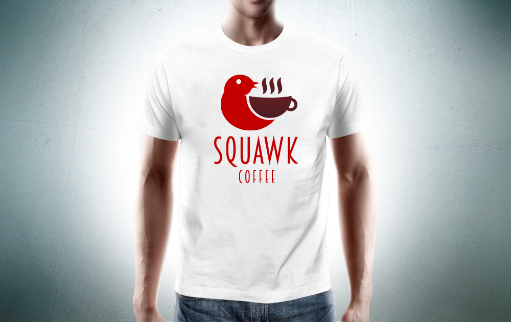 Logo Design by B.Tibéri for Squawk Coffee | Design #16675848