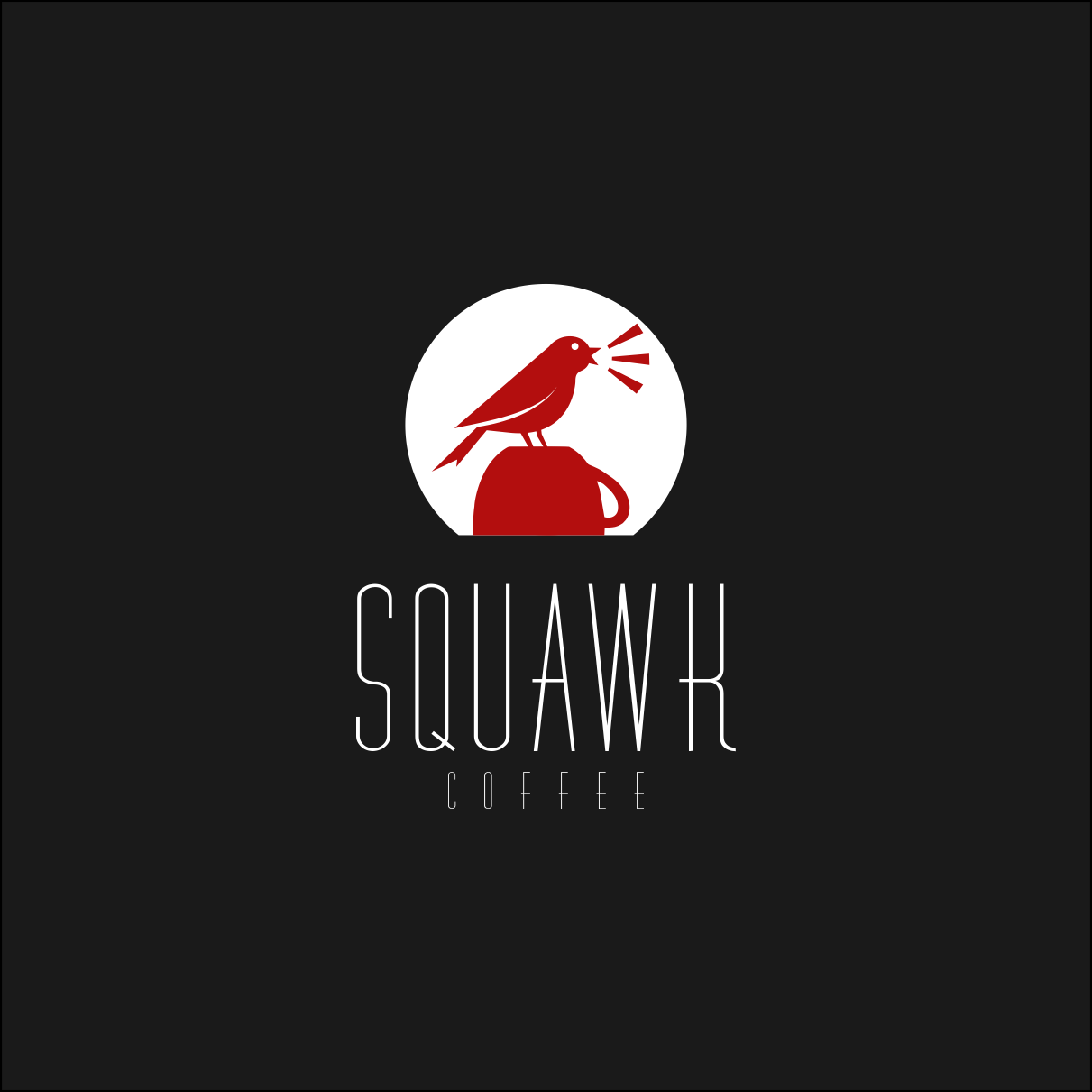 Logo-Design von JM GRAPHICS für Squawk Coffee | Design #16675609