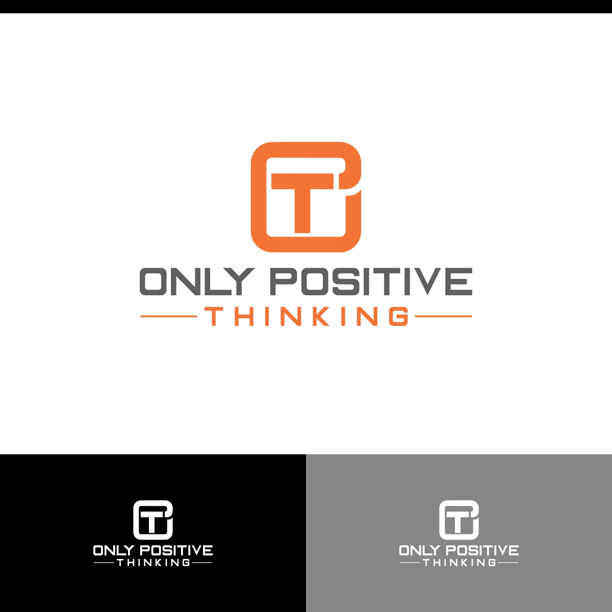 Logo Design by e-graphics for Only Positive Thinking | Design #16664648