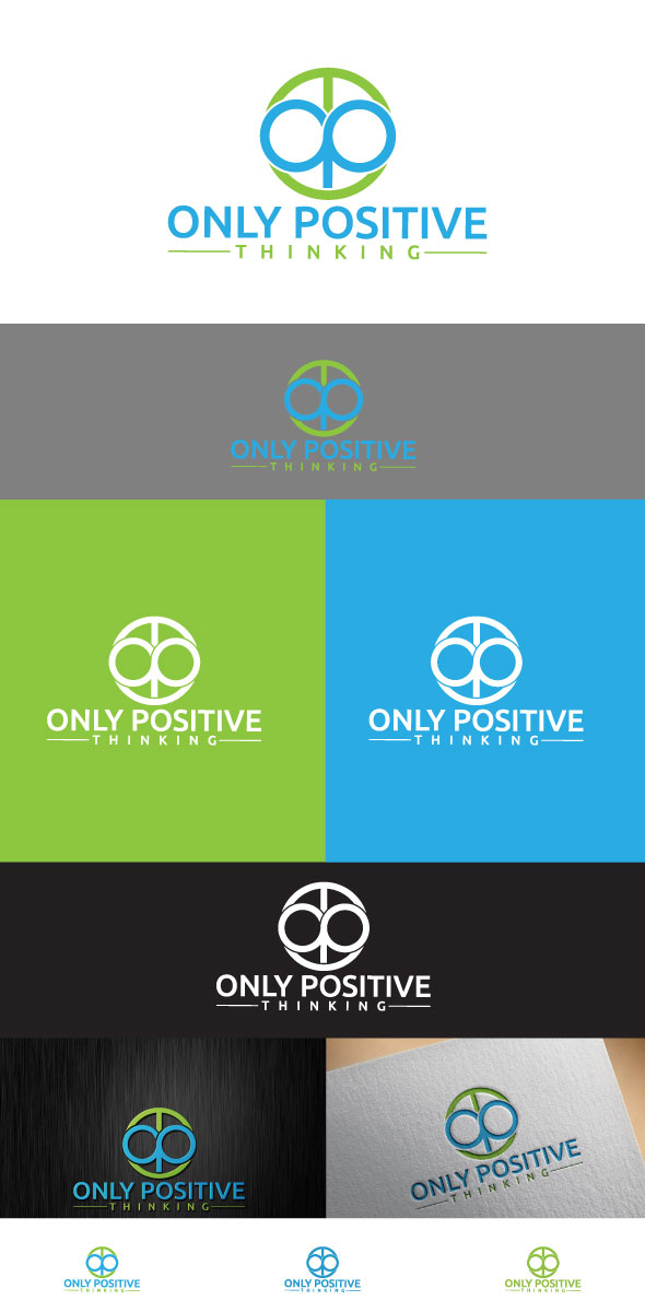 Logo Design by johnnyblackman for Only Positive Thinking | Design #16671090