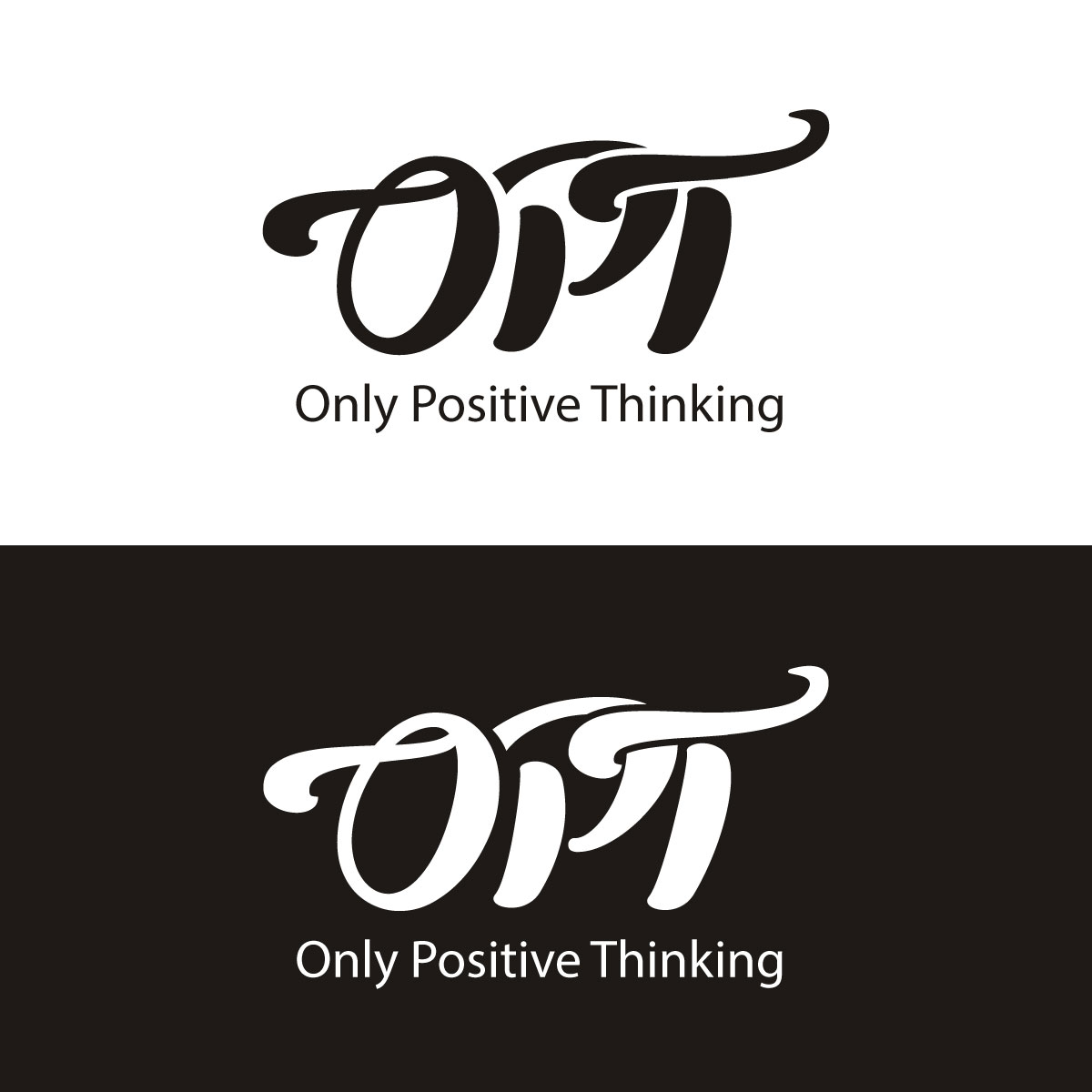 Logo Design by Pop-tart for Only Positive Thinking | Design #16663698