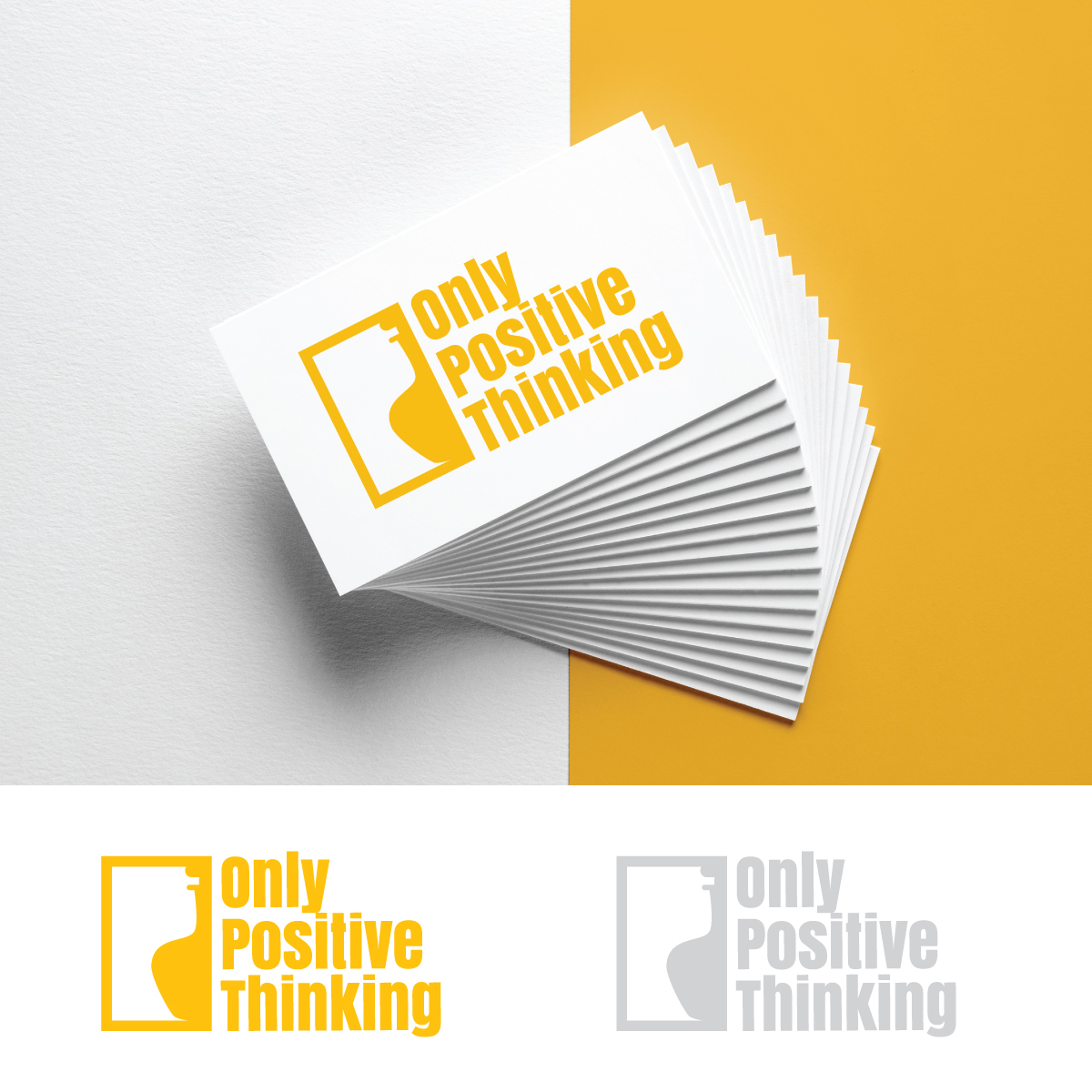 Logo Design by sujithkolya for Only Positive Thinking | Design #16657805