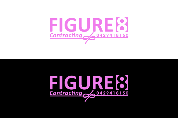 Logo Design by NATURAL SRI for Figure eight contracting  | Design #16716382