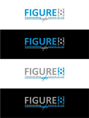 Logo Design by NATURAL SRI for Figure eight contracting  | Design: #16752436