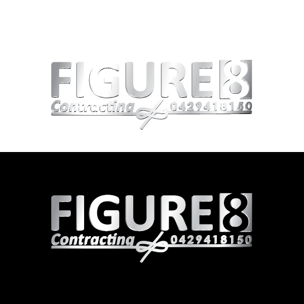 Logo-Design von NATURAL SRI für Figure eight contracting  | Design #16752586