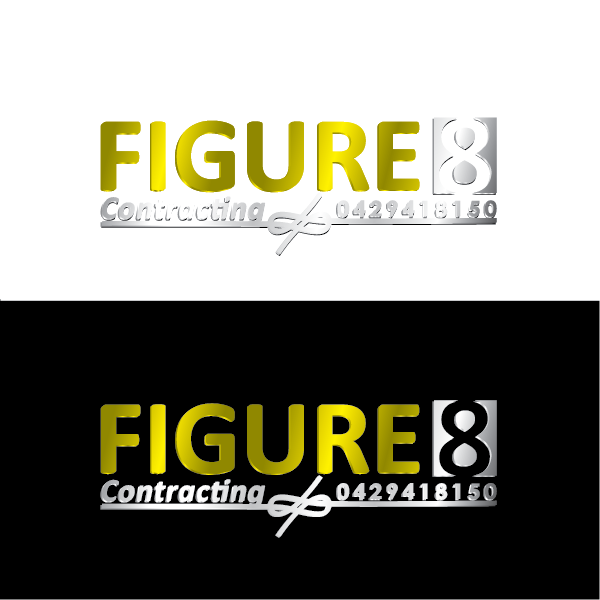 Logo-Design von NATURAL SRI für Figure eight contracting  | Design #16753208