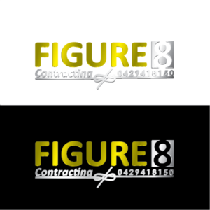 Logo Design by NATURAL SRI for Figure eight contracting  | Design: #16753208