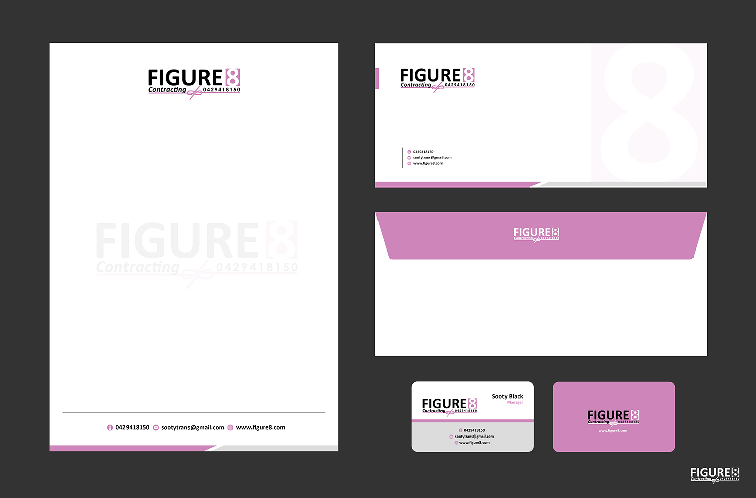 Design de Logo par NATURAL SRI pour Figure eight contracting  | Design #16753355