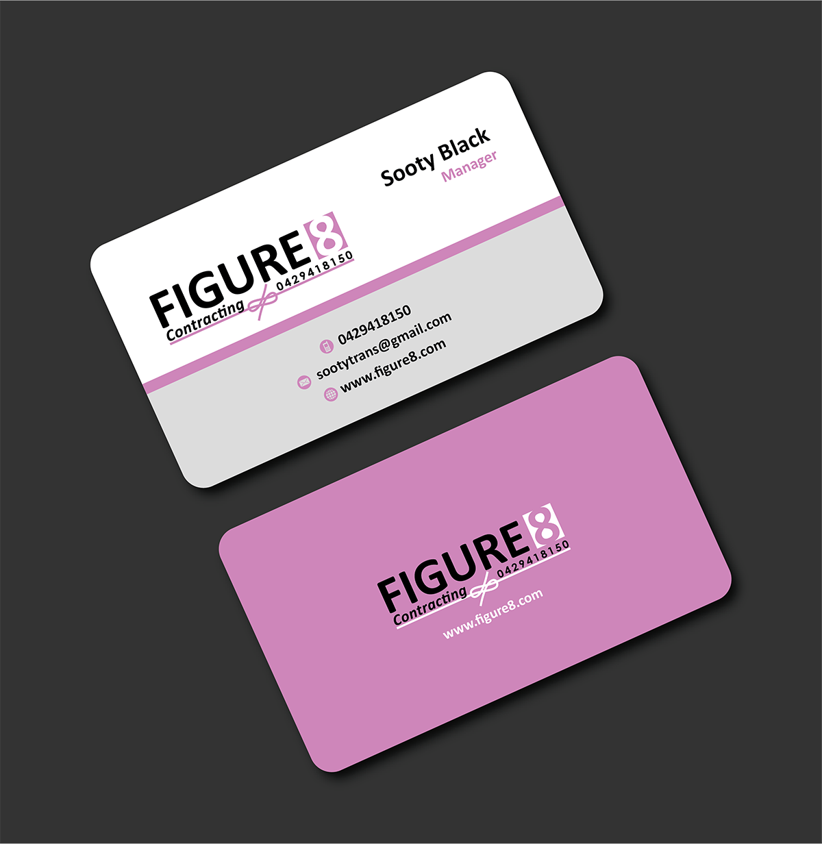 Design de Logo par NATURAL SRI pour Figure eight contracting  | Design #16753356