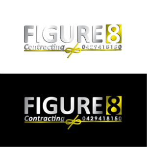 Logo Design by NATURAL SRI for Figure eight contracting  | Design: #16755374