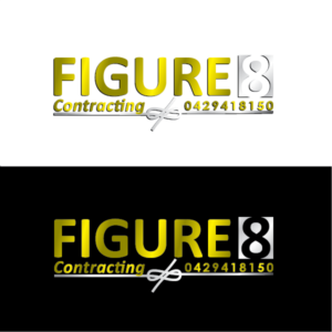 Logo Design by NATURAL SRI for Figure eight contracting  | Design: #16755375