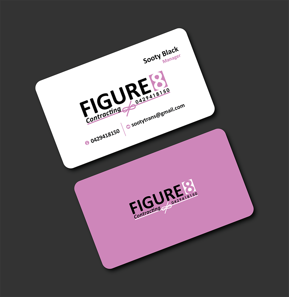 Design de Logo par NATURAL SRI pour Figure eight contracting  | Design #16757810