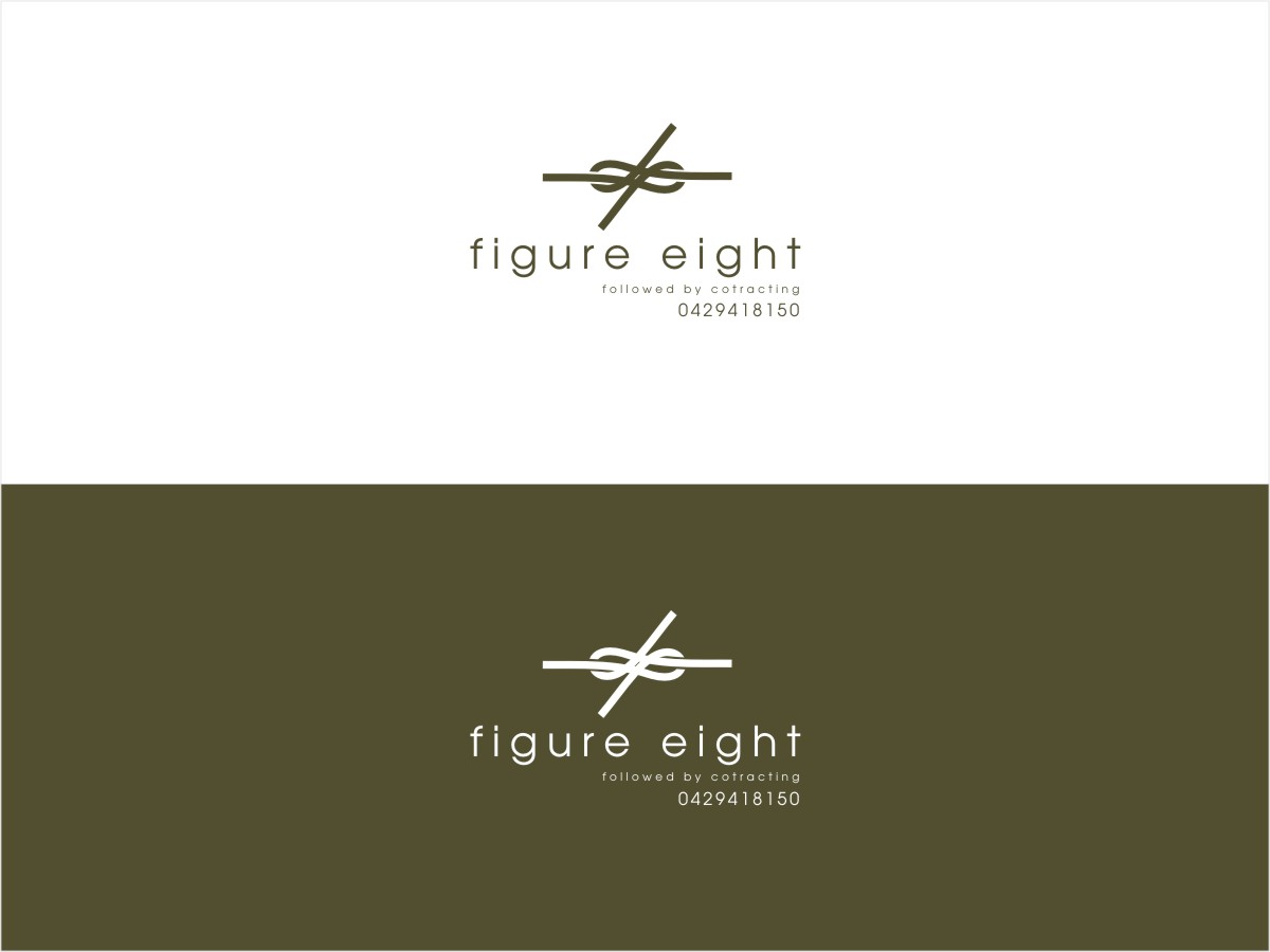 Logo-Design von Sushma für Figure eight contracting  | Design #16713321
