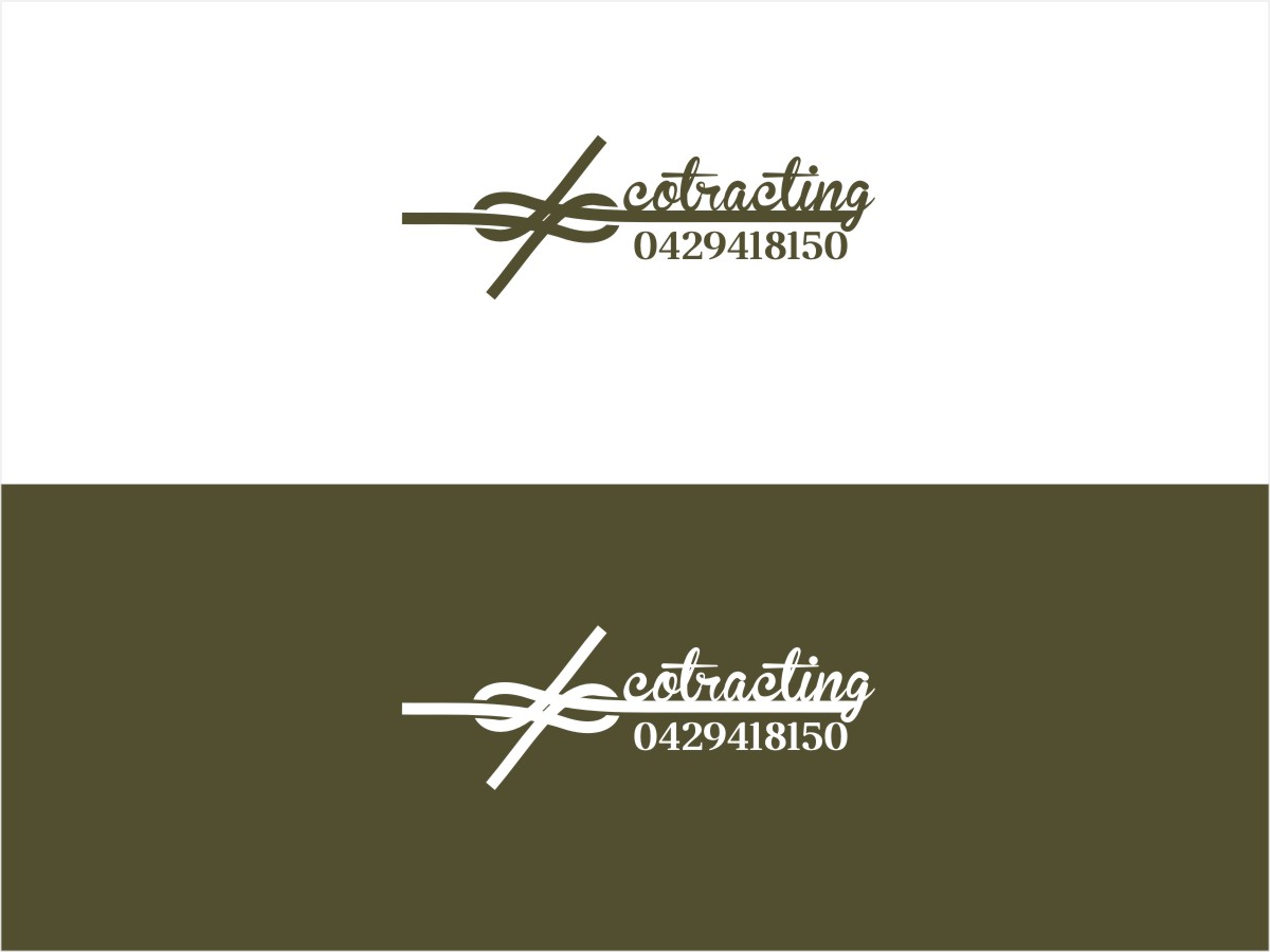 Logo Design by Actives for Figure eight contracting  | Design #16713546