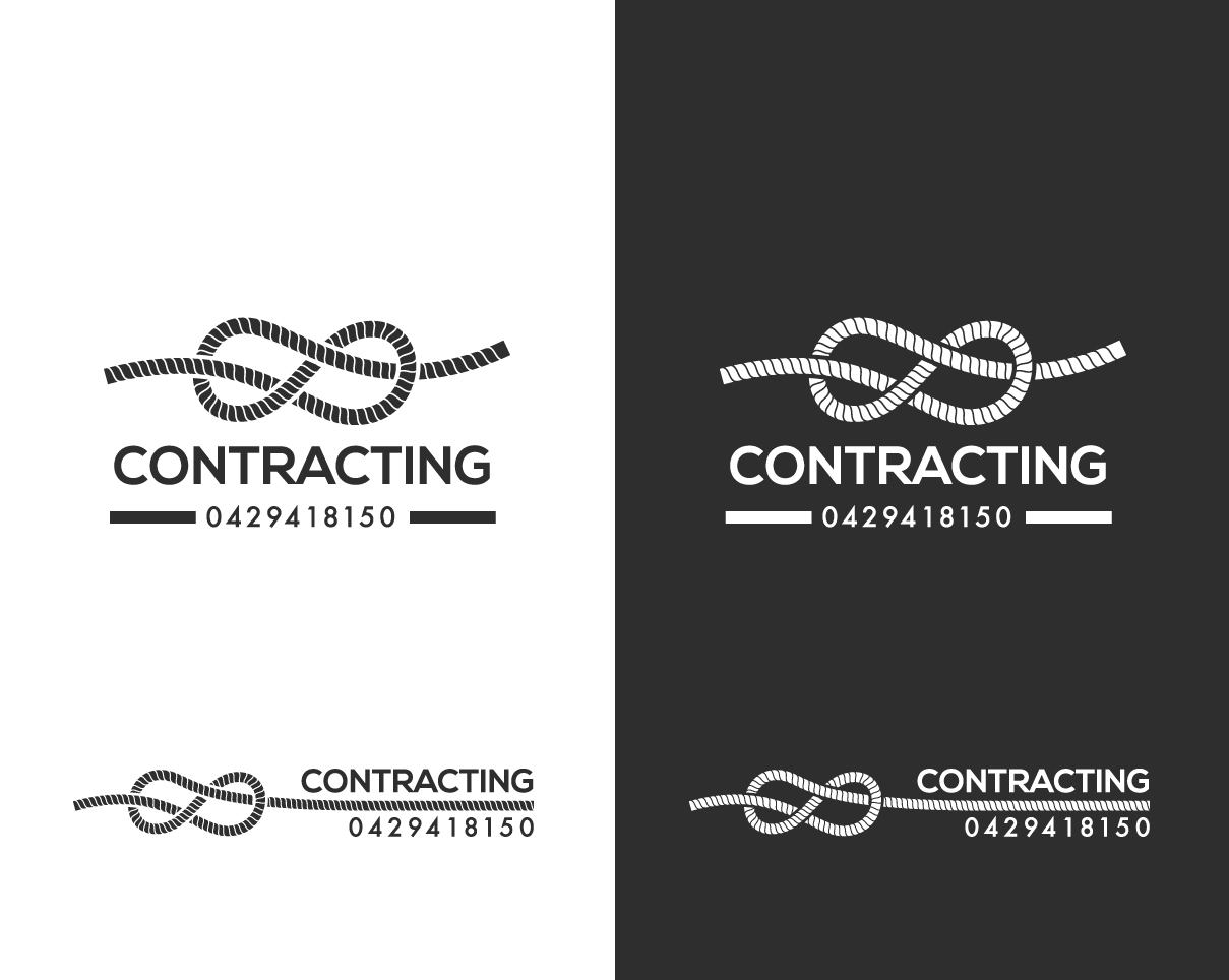 Logo Design by MrBranding for Figure eight contracting  | Design #16685971