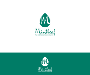 Mintleaf Thai and Vietnamese restaurant | Design de Logo par VGB