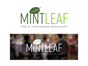 Mintleaf Thai and Vietnamese restaurant | Logo Design by Memorylane