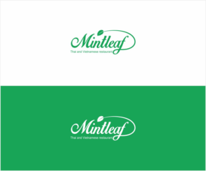 Mintleaf Thai and Vietnamese restaurant | Design de Logo par Logocraft