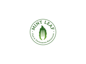 Mintleaf Thai and Vietnamese restaurant | Logo Design by Muhammad Imran 3