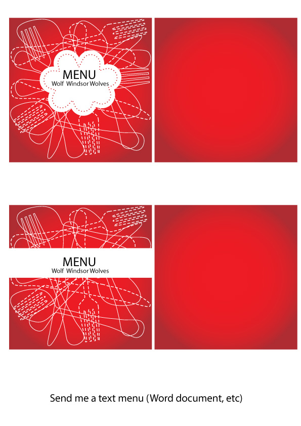 Menü-Design von OCP für dieses Projekt | Design #2698842