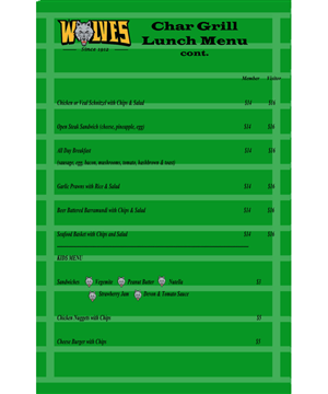 Menu Design by Cheryl Hall Designs for this project | Design: #2702704