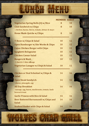 Menu Design by tom.lee