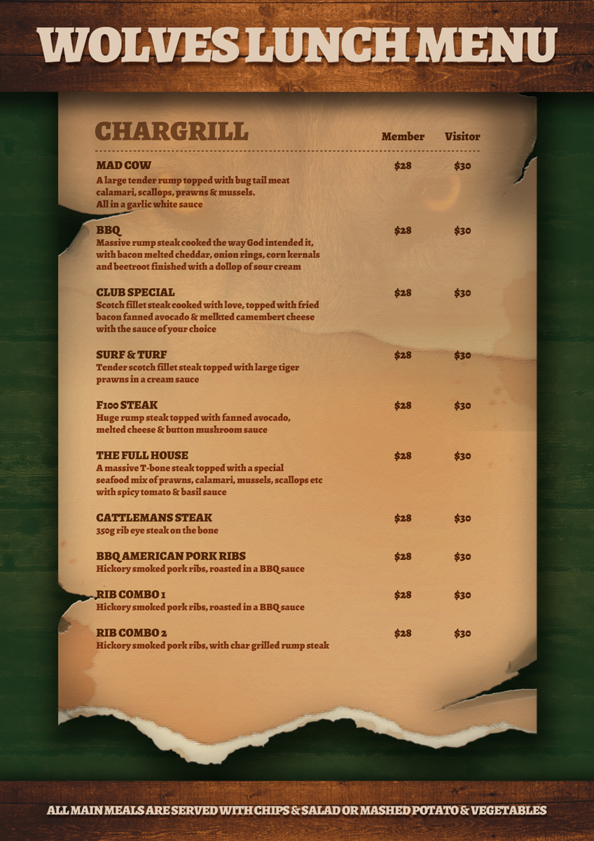 Menu Design by C23design Company for this project | Design #2672985