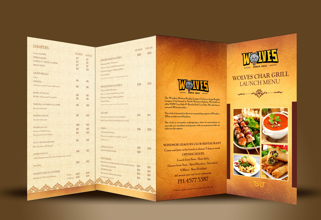 Menu Design by Savitra for this project | Design #2667175