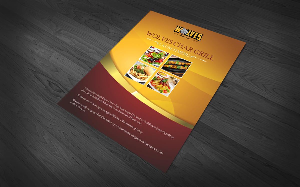 Menu Design by Savitra for this project | Design #2667858