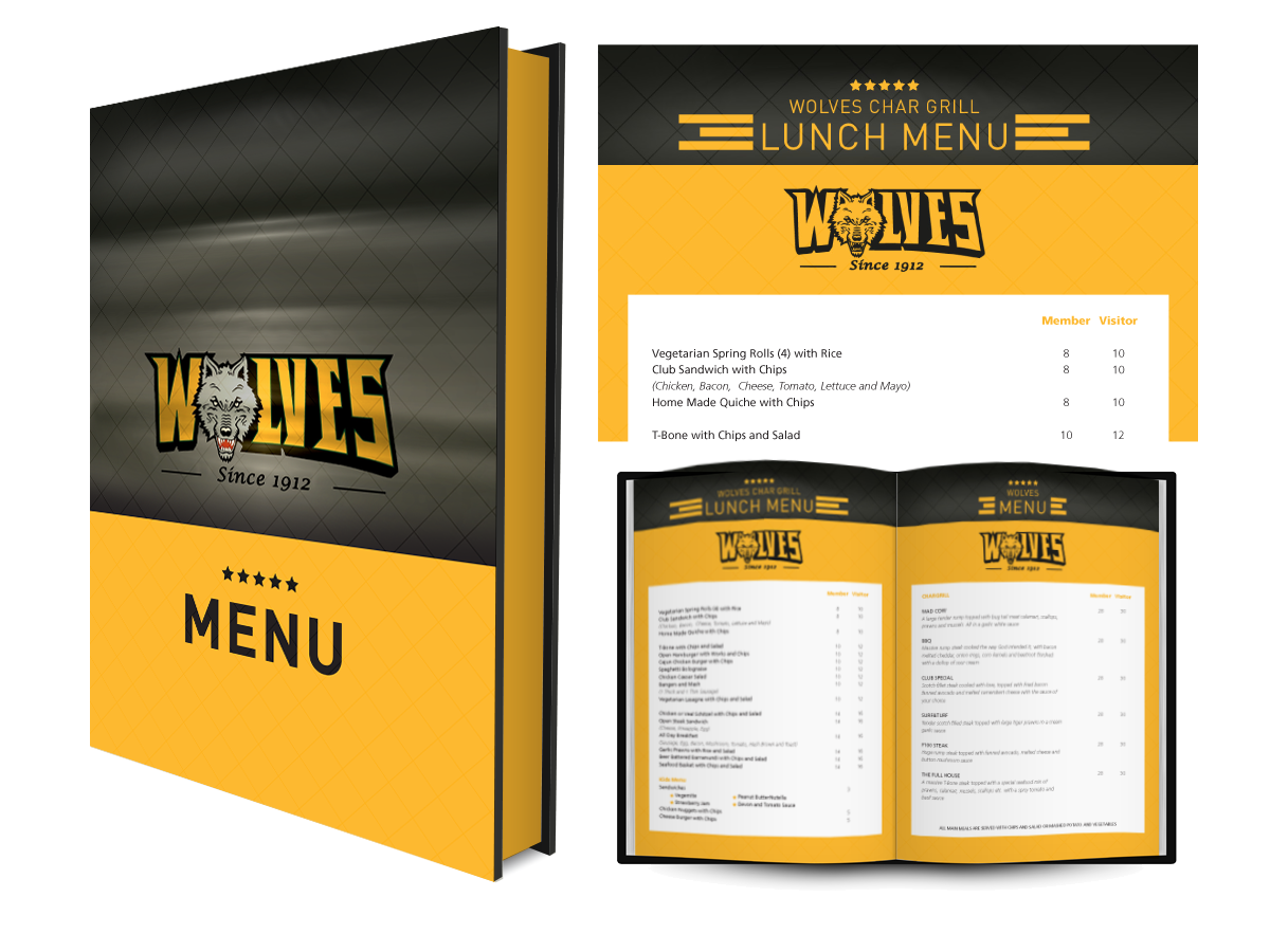 Menu Design by talitaleoni for this project | Design #2666741