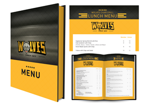Menu Design by talitaleoni for this project | Design #2666741