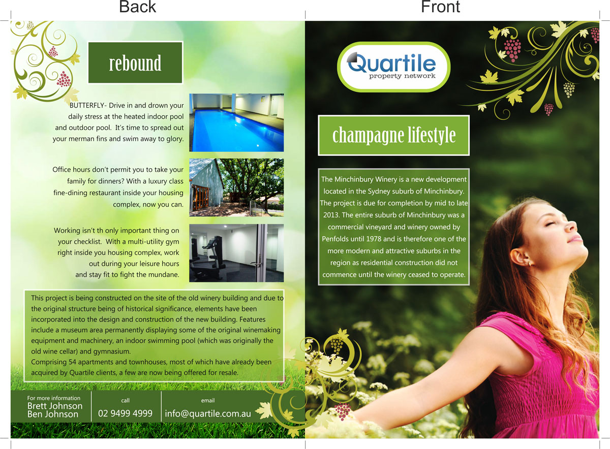 Brochure Design by Bins for this project | Design #2671836