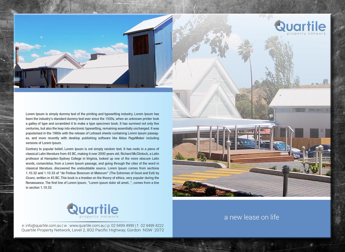 Diseño de Brochure por theblueart para este proyecto | Diseño #2669413