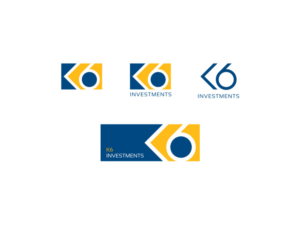 We need two versions: 'K6' and 'K6 Investments'. | Logo Design by Atvento Graphics