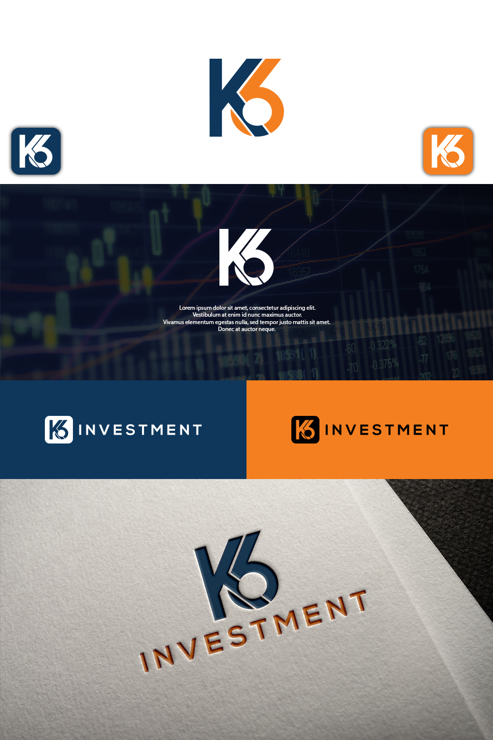 Logo Design by Kiran for K6 Investments | Design #16685639