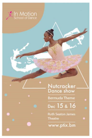 Beach Themed Bermuda Nutcracker Dance Poster | Poster-Design von Brigitte Melissa B