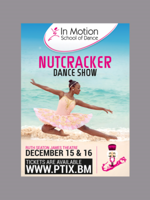 Beach Themed Bermuda Nutcracker Dance Poster | Poster-Design von creativepix