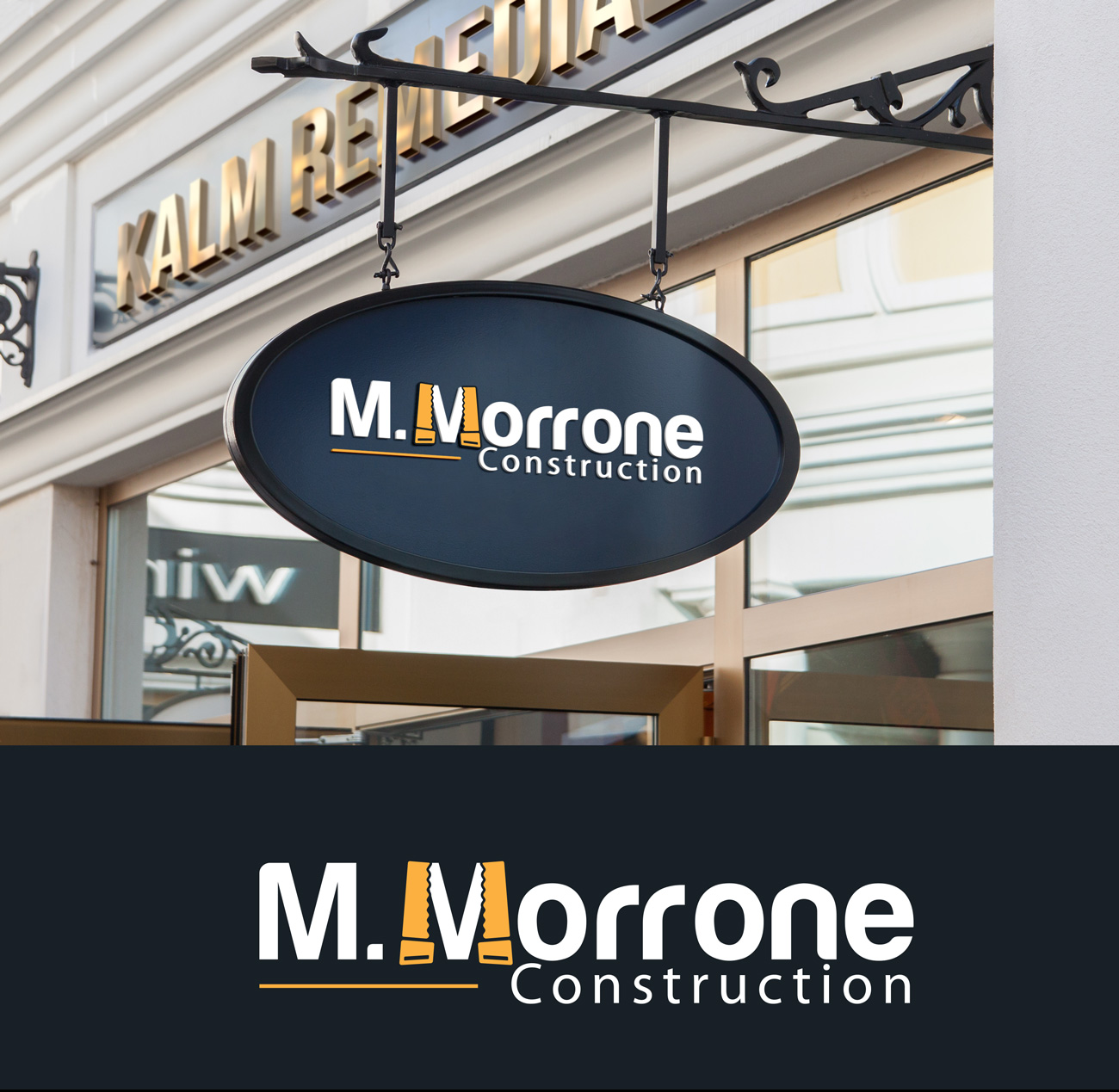 Logo Design by Impressive Solutions for M. Morrone Construction | Design #16684979