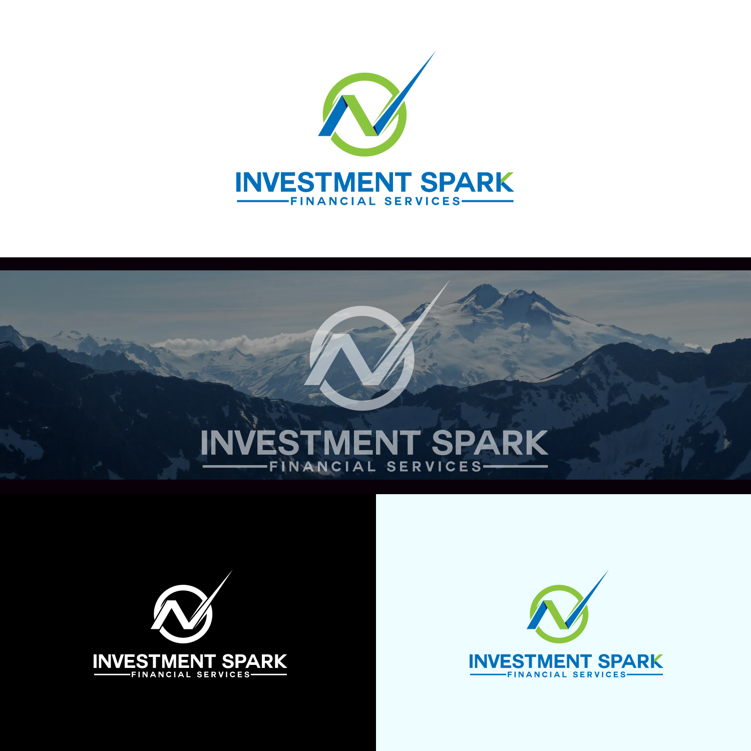 Logo Design by Aliza Creative for Investment Spark | Design #16676207