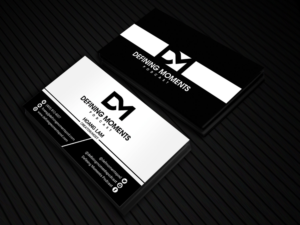 Defining Moments Podcast Business Card Design | Business Card Design by Sandaruwan