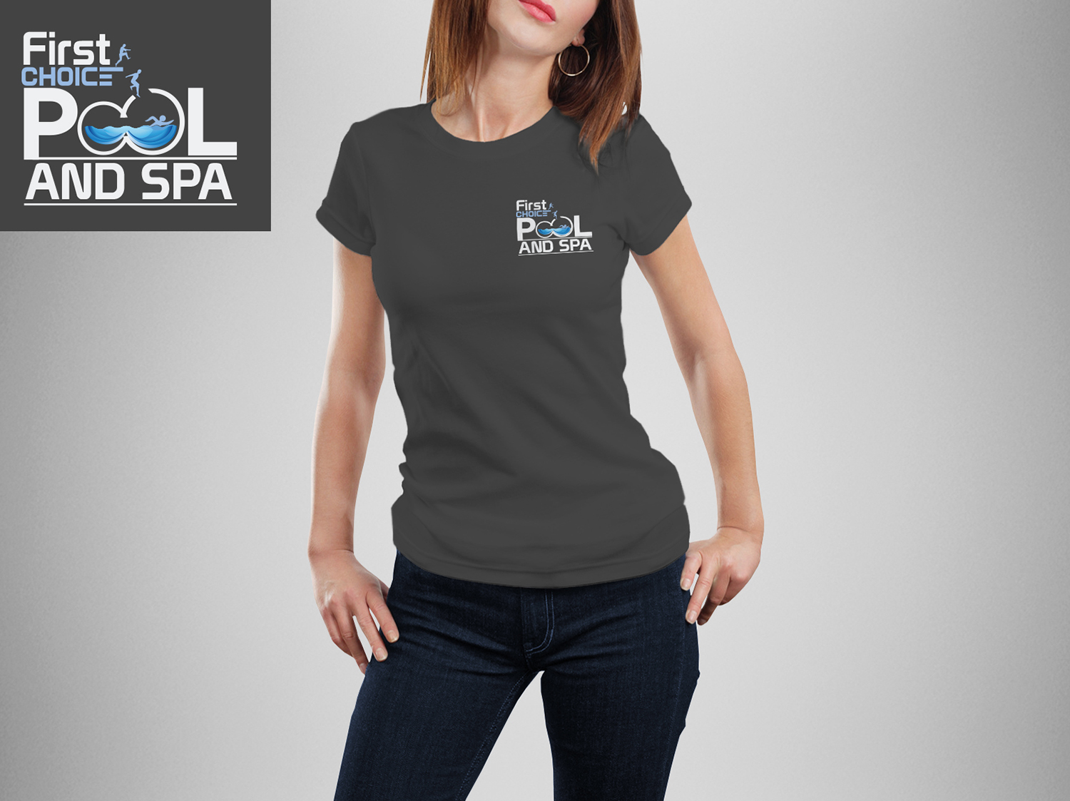 T-shirt Design by Navisol Creatives for First Choice Pool & Spa | Design #16752279